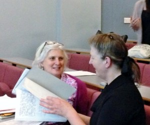 Presenters Jo Croft and Jane Wildgoose.